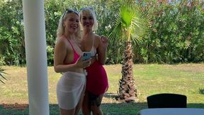 blondes greta foss & vera jarw makes mr. texas cum really hard!