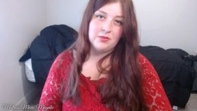 You love to worship my red lips