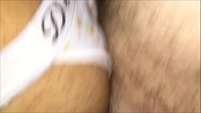 Cdzinha LimaSp Dando no cine com a calcinha tanguinha branca da Carol amiga da minha irma31102018