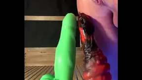 Devons Steamy Solo: Double Penetration Fantasy with Horny Toys in Sauna – XXXGayScene 18+