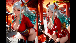 Busty Yamato fucks without brakes