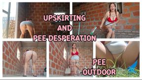 UPSKIRTING AND PEE DESPERATION