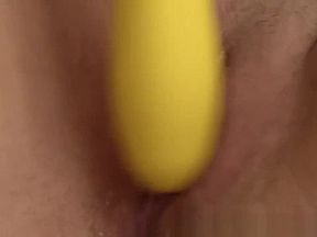 baby in nylon pantyhose, masturbation with dildo