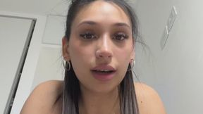 Giant Burp and Golden Shower ???? In Your Face, Tied Slave