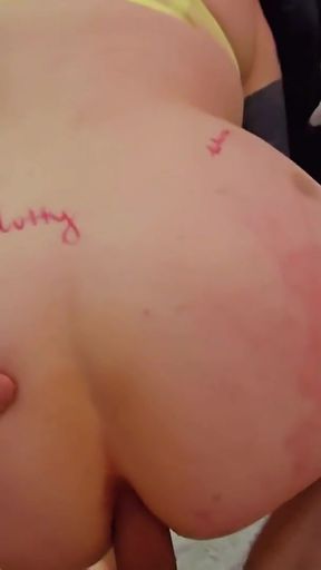Big Ass PAWG Milf Gets Both Holes Filled In Doggystyle   Clip 1