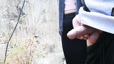 She touch my dick when I pee