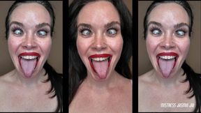 Triple Tease Goon Session – Stroke & Obey to My Crossed Eyes & Tongue!