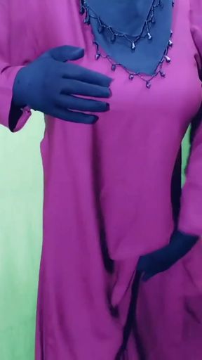 Indian beautiful hijabi muslim couple thirsty for fuck   Clip 2