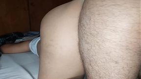 Her voice rose as he drove deep within her