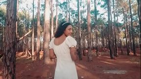 Natural Tits Latina Cinderela got filled at public park - Nati Camargo
