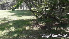 Chupando e transando no parque Angel Davila fuck in  park