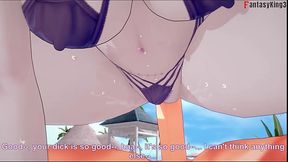 Valentine sexy nurse on bikini having sex | 2 | Skullgirls | Full &amp_ POV Movie on Sheer &amp_ PTRN: Fantasyking3