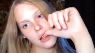 Super-Cute teenie light-haired Russian tgirl Web Cam