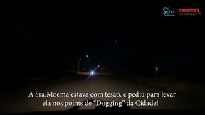 fui na rua do dogging na minha cidade e deixei um estranho pauzudo me comer