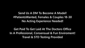 Pretty Latina teen with black hair gives hot footjob