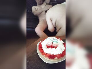 Birthday of a very excited granny 62 years old