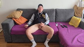 Watching Porn in My Pornhub Outfit I Got Too Excited and Lost Control