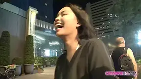 Pretty Young Thai Hooker Picked Up Off The Street & Creampie