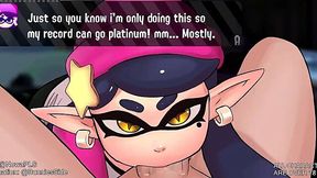 Splatoon Slut Callie Gets Down and Dirty with a Blowjob