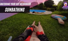 Watching Your Hot Neighbour At The Pool