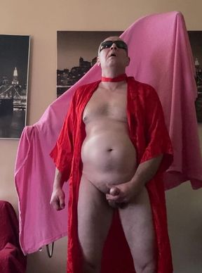 Mature Man Masturbating