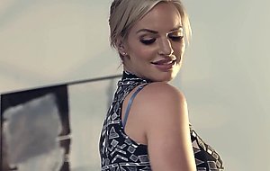 Man makes wife beg for his cock in 3some with a petite girl