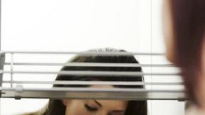 ”Sexy lesbo girls enjoy some passionate kissing & booty licking”