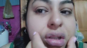Labios cubriendo mi nariz: fetiche de boca, presión y sonidos.