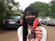 HA70Outdoor fucking anal cumshot!