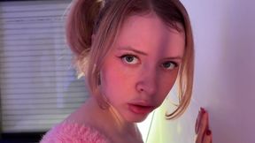 Step-sis Teaches Shy Stepbro Facesitting Handjob and Cumshot