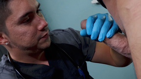 PRIDE STUDIOS Doc's appointment for prick checkup - Alexander Garrett, Adrian Suarez