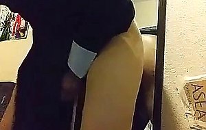 Trans moaning as she rides her toy