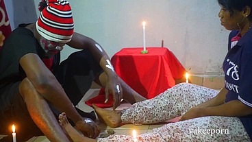 She went to a native doctor for a b. she ended up being fuck by him by yake