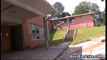 Blacks On Boys - Bareback Black Guy Fuck White Twink Gay Boy 20