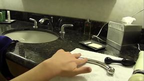 Fisting and domination in a lesbian school fetish session