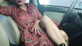 &#x300C;Public Desi Sex: Saara's Car Ride F***ing