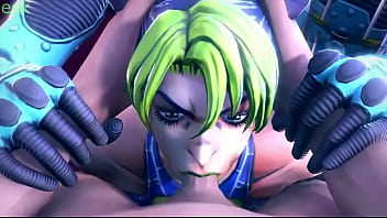 Jolyne gets face fucked