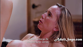 Step Mom'_s worried about her dinner but bitch is fucking her man - Lola Fae