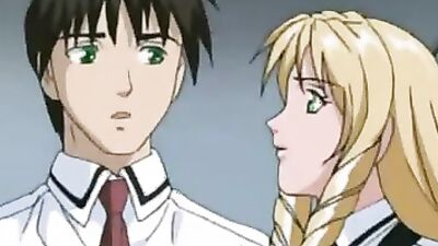 Classroom Bukkake: A cartoon sex-fueled hentai group sex with cartoon big-titted babes