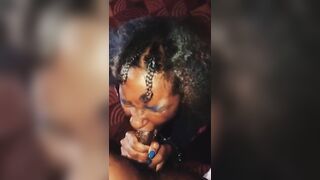 Ebony girls fellatio compilation