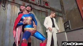 Muscular Lance Hart Rubs Cameron Kincade Hard Cock
