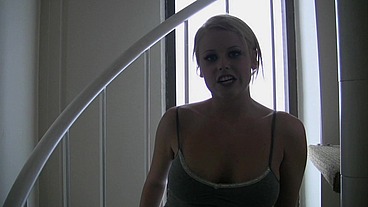 Big Boobed Blonde Codi Charmicel Bounces on His Cock