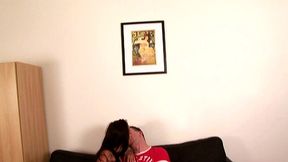 mea malone pegs georgio black s ass then creampies