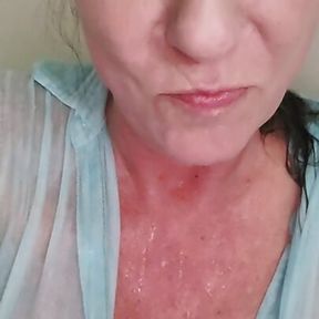 Wet Lonely and Horny MILF...shower Masturbation Time