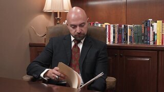 Office screwing featuring Adam Snow and Logan Cross