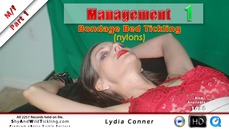 Management: Lydia Conner - Bondage Bed Tickling (nylons)