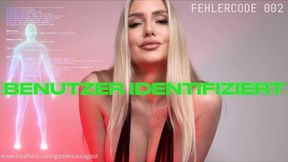 BENUTZER IDENTIFIZIERT - Fehlercode 002