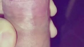 Guglielmo masturbating with a rubber band at the base of his dick! His veins are bursting.