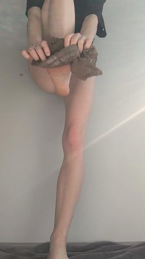 Knee-high socks