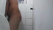 moreno gostoso no banho batendo uma, o final é lindo